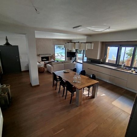 Villa Lithos Kymi Bagian luar foto
