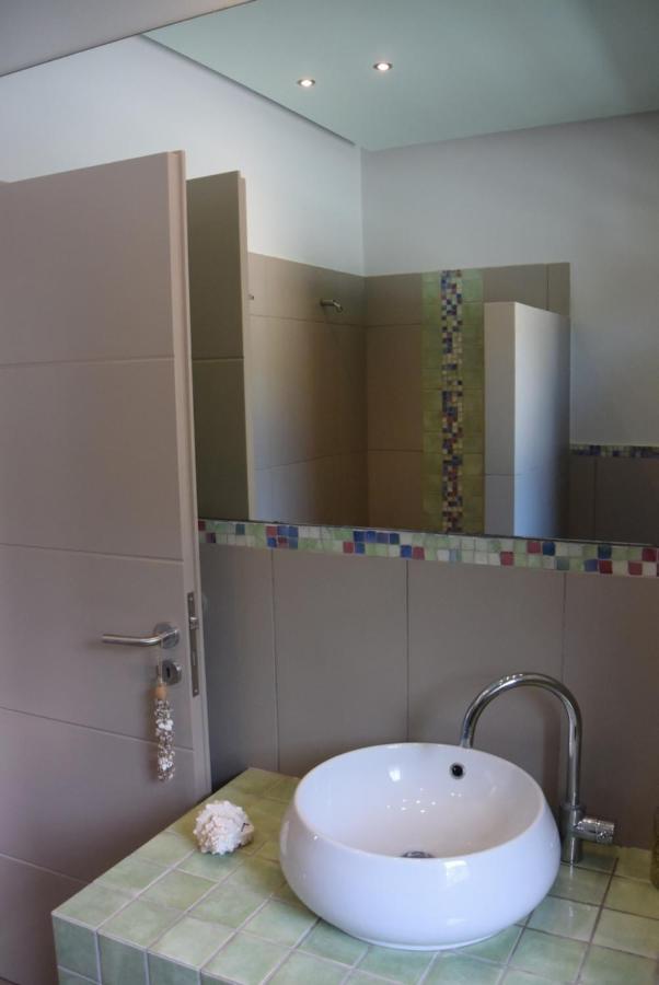 Villa Lithos Kymi Bagian luar foto